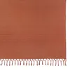 Atmosphera Plaid - terracotta - 230 x 250 cm - Baumwolle - Produktbild-Vorschau 2