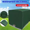 1000L IBC Tank Abdeckung 120x100x116cm Grün UV Schutz Produktbild-Vorschau 6