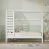 Łóżeczko dziecięce ML-Design, 70x140 cm, białe, z Podgląd zdjęcia produktu 9