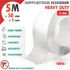Doppelseitiges Klebeband 5m x 50mm x 2mm - TENTA Heavy Duty Produktbild-Vorschau 1