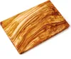 Schneidebrett aus Olivenholz, dünn, massiv 25 x 15 x 1,5 cm Produktbild-Vorschau 1