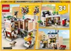 LEGO 31131 Creator Nudelladen, Fahrradladen und Spielhalle, Produktbild-Vorschau 1