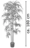 Bambou Plante Artificielle Artificiel Plastique 180cm Bois Voir les images du produit 6