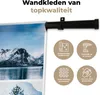 MuchoWow® Wandteppich Wandbehang Schottisches Hochlandrind Produktbild-Vorschau 3