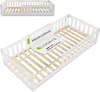 Juskys Kinderbett Naya 90x200 cm mit Rausfallschutz & Produktbild-Vorschau 1