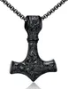 Wikinger Thors Hammer Halskette - Nordische Mythologie Produktbild-Vorschau 1