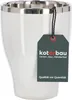 KOTARBAU® Lot de 2 pots de fleurs ronds Haut Céramique Voir les images du produit 3