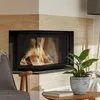 Kamineinsatz Gusseisen ZUZIA links 15 kW Ø 200 Produktbild-Vorschau 1