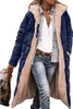 ASKSA Femme Longue Doudoune Chaude Polaire Réversible Veste Voir les images du produit 1