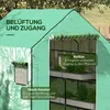 Outsunny náhradná skleníková fólia s UV ochranou, bočné Náhľad obrázku produktu 5