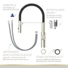 Lenz Küchenarmatur NALU Nickel – Flexible Pendelbrause, 2 Produktbild-Vorschau 7