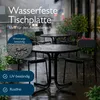 Beautissu Bistrotisch Bistroni WP Ø80xH70cm Schwarz Produktbild-Vorschau 3