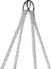 Luverno® závěsné křeslo s polštářem – průměr 62 cm – do 150 Náhled obrázku produktu 9