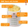 A bag of insulation material with various informational overlays. Produktbild-Vorschau