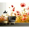 Tadessi Fototapete | Blumen | 3.50 m x 2.55 m | Grün | Rosa Produktbild-Vorschau 2