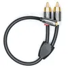 deleyCON 0,2m Audio Adapter - 3,5mm Klinken Buchse zu 2x Produktbild-Vorschau 3