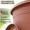 Plastard Blumentopf 3er-Set Ø 46 cm mit Untersetzer rund – Produktbild-Vorschau 5