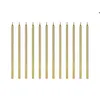 Geburtstagskerzen 14 cm | 12 Stk. Glatt Gold Produktbild-Vorschau 5