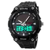 SKMEI Fashion Solarstrom Dualzeit Sport Einsatzuhr Produktbild-Vorschau 10