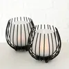 Windlicht Laval Eisen Glas Schwarz H 12cm 2 teilig Produktbild-Vorschau 3