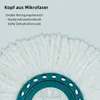 MCBOSON 2er Set Ersatzkopf Clean Twist Disc Mop, Ersatzkopf Produktbild-Vorschau 3