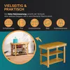 CASARIA® Scarpiera con Seduta in Legno Capacità 160 kg Anteprima dell’immagine prodotto 6