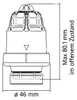 Eberle Stellantrieb, stromlos geschlossen, 230V AC, 2,5 W, Produktbild-Vorschau 3