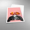 Poster - Poster ohne Rahmen - Schwarz Hände Blumen - 70x100 Produktbild-Vorschau 3