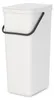 Brabantia SORT & GO RECYCLE BIN, 40 l, Rechteckig, Weiß, Produktbild-Vorschau 1