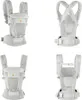 A collage of four images showing a baby carrier from different angles. Anteprima dell’immagine prodotto