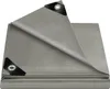 Bâche étanche en PE de 280 g/m², avec œillets | Gris | 300 Voir les images du produit 1