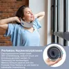 U-förmiges reisekissen, Nackenkissen mit massage & Produktbild-Vorschau 4