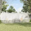 vidaXL Garten Mücken Netz 156 Mesh Weiß 3 x 6 x 2,5 m Produktbild-Vorschau 2