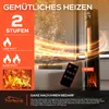 TroniTechnik® PTC Turmheizer Keramikheizer Elektrokamin mit Produktbild-Vorschau 3