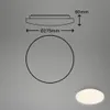 LED Deckenleuchte 6 cm 12 Watt IP44 Spritzwasserschutz 1250 Produktbild-Vorschau 2