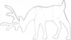 Gotel Ld9 Neon Light Reindeer Warm White Voir les images du produit 2