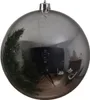 Bruchfeste Outdoor XL Weihnachtskugel Silberfarben Ø 20 cm Produktbild-Vorschau 1