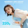 Kühlung Mini Hand Ventilator 5000mAh Akku Aufladbar Lüfter Produktbild-Vorschau 8