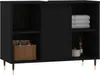 vidaXL Badschrank Schwarz 80x33x60 cm Holzwerkstoff -  Produktbild-Vorschau 4