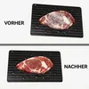 Schnell Auftauplatte Fleisch aus Aluminium, Auftauhilfe für Produktbild-Vorschau 3