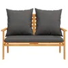 The Living Store 3-tlg. Garten-Lounge-Set mit Kissen Produktbild-Vorschau 6