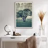 Gerahmtes Poster - Rahmen in heller Eiche - Baum Natur Feld Produktbild-Vorschau 6