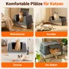 Ikodm XXXL Lettoia per gatti in acciaio inossidabile con Anteprima dell’immagine prodotto 6