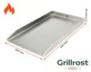 Plaque de cuisson en acier inoxydable | Plancha 44,3x26cm - Voir les images du produit 10