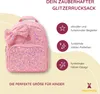Plecak dziecięcy brokatowy dla dziewczynek, plecak cekinowy Podgląd zdjęcia produktu 4