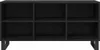 vidaXL Mobile TV con ante, 103,5 x 30 x 50 cm, nero, Anteprima dell’immagine prodotto 1