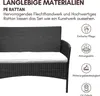 Jayseuw Set da salotto 4 pezzi Mobili da balcone Set da Anteprima dell’immagine prodotto 3