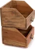 BUCHREGAL "BÜCHERBOX 24" | 24x21x17cm (BxTxH), Mahagoni | Produktbild-Vorschau 6