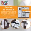 Baby Vivo Kinderküche Spielküche aus Holz - Toni in Braun Produktbild-Vorschau 5