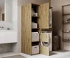 Hochschrank Badschrank für Waschmaschine und Trockner – Produktbild-Vorschau 5